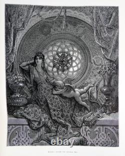 Livre Ancien Orlando Furioso Ludovico Ariosto Gustave Doré Treves 1881 Époque