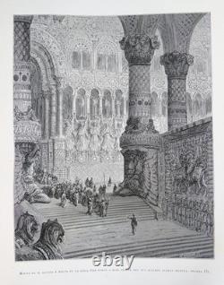 Livre Ancien Orlando Furioso Ludovico Ariosto Gustave Doré Treves 1881 Époque
