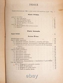Livre Époque Traité Médecine Légale Selon Laura 1874 Médecin Docteur Volume
