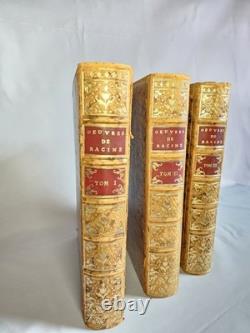 Livres Anciens Epoque XXème 1971 Oeuvres de Jean Racine armoiries a identifier