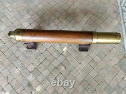 Longue Vue de Marine Bateau Marin Époque XIX ème Ancienne