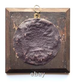 MINIATURE EN PORCELAINE BLEUE ET BLANCHE STYLE WEDGWOOD ÉPOQUE XIXème