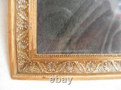 MINIATURE, GOUACHE, PORTRAIT D'HOMME, EPOQUE XIXème