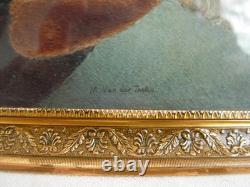 MINIATURE, GOUACHE, PORTRAIT D'HOMME, EPOQUE XIXème