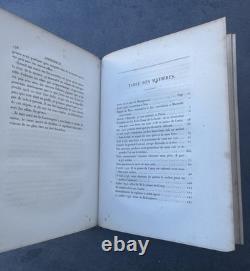 Mémoires du Duc de Montpensier Imprimerie Royale LUXUEUSE Reliure D'époque 1837