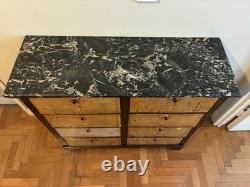 Meuble de notaire / cartonnier époque Napoléon III en acajou vers 1850