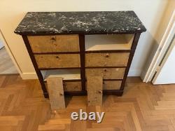 Meuble de notaire / cartonnier époque Napoléon III en acajou vers 1850