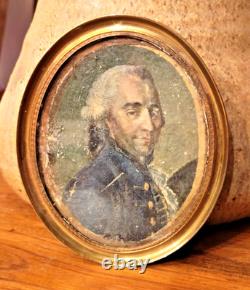 Miniature de Portrait -époque XVIII XIXème