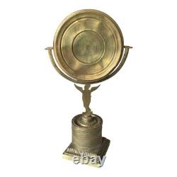 Miroir De Coiffeuse En Bronze Et Laiton Époque XIXème Style Restauration