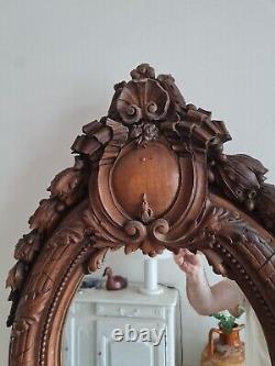 Miroir Ovale De Style Louis XVI époque fin XIX ème s