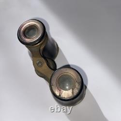 PAIRE DE JUMELLES THEATRE EN NACRE époque XIX EME MOTHER OF PEARL OPERA GLASSES
