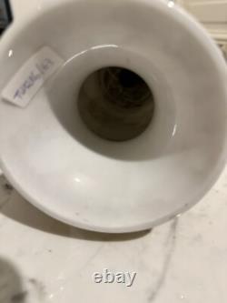PAIRE DE VASES BALUSTRES LOUIS PHILIPPE EN PORCELAINE VIEUX PARIS EPOQUE XIXème