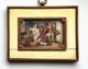 Peinture Miniature Portrait ScÈne De Genre Époque Fin Xixème SignÉ