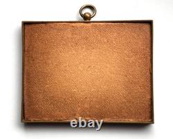 PEINTURE MINIATURE PORTRAIT SCÈNE DE GENRE ÉPOQUE FIN XIXème SIGNÉ