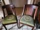 Paire De Chaises En Acajou D'époque Premier Empire