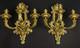 Paire D'importantes Appliques En Bronze Dor&eacute;, Style Louis Xvi, &eacute;poque Xixe