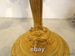 Paire de Candélabres Bronze époque XIXéme Parfait état plusieurs hauteur possibl