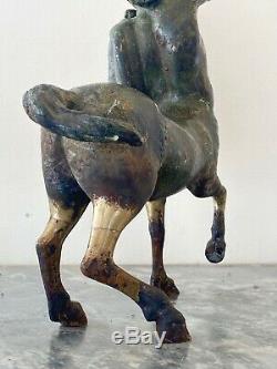 Paire de Centaures de Furietti en Bronze patine à l'antique époque XIXeme