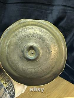 Paire de bougeoirs en bronze Epoque Directoire Fin du XVIIIème