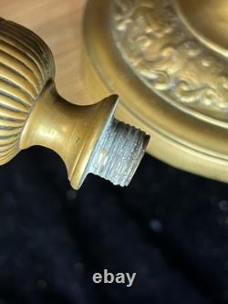 Paire de bougeoirs en bronze Epoque Directoire Fin du XVIIIème