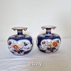 Paire de très beaux vases en porcelaine signés Tinet à Paris, époque XIXème s