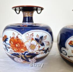 Paire de très beaux vases en porcelaine signés Tinet à Paris, époque XIXème s