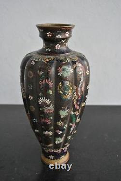 Paire de vase Chinois Cloisonné époque XIXème