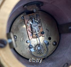 Pendule bronze angelot cassolettes bougeoirs style Louis XVI d'époque XIXème