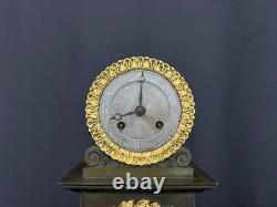 Pendule de cheminée d'époque Empire