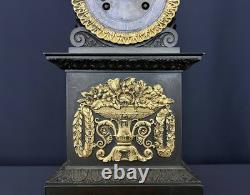Pendule de cheminée d'époque Empire