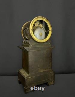 Pendule de cheminée d'époque Empire