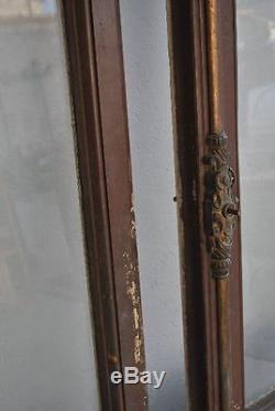 Portes anciennes époque fin XIXème de salon vitrées