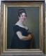 Portrait De Femme Epoque Ier Empire Ecole Française Du Xixème Siècle Huile/toile