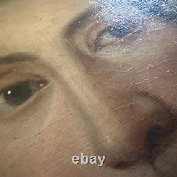 Portrait de Femme à la Coiffe Huile/Toile Epoque XIXème siècle