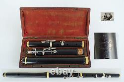 Rare Ancienne Flûte BÜHNER et KELLER à Strasbourg d'Epoque Début XIXème