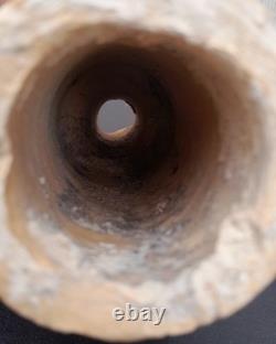 Rare canalisation en terre cuite d'époque Gallo-romaine Longueur 153 mm, D53 mm
