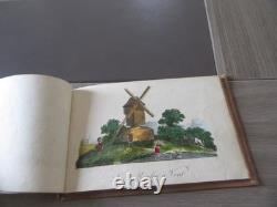 Recueil 1860 De 22 Gravures Colorees D Epoque Le Jeune Dessinateur
