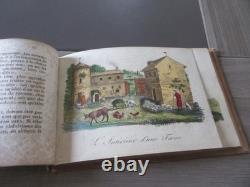 Recueil 1860 De 22 Gravures Colorees D Epoque Le Jeune Dessinateur