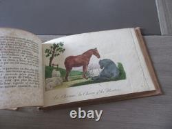 Recueil 1860 De 22 Gravures Colorees D Epoque Le Jeune Dessinateur