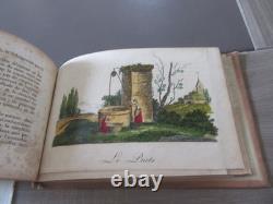Recueil 1860 De 22 Gravures Colorees D Epoque Le Jeune Dessinateur