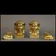 Serie De Parements Epoque Empire Xixème A Lot Of Decorative Bronze Empire