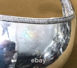 Saucière en argent massif poinçon COQ époque EMPIRE 19ème XIX sauce no minerve