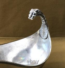 Saucière en argent massif poinçon COQ époque EMPIRE 19ème XIX sauce no minerve