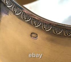Saucière en argent massif poinçon COQ époque EMPIRE 19ème XIX sauce no minerve