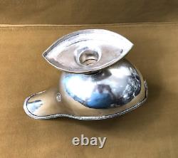 Saucière en argent massif poinçon COQ époque EMPIRE 19ème XIX sauce no minerve