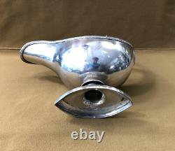 Saucière en argent massif poinçon COQ époque EMPIRE 19ème XIX sauce no minerve