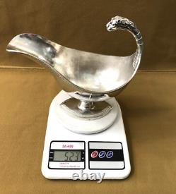 Saucière en argent massif poinçon COQ époque EMPIRE 19ème XIX sauce no minerve
