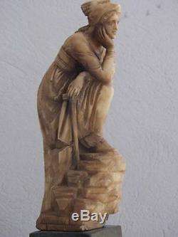 Sculpture en albâtre XIXème époque Empire