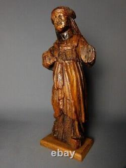 Sculpture statue Saint 16th century XVIeme 16eme Haute Epoque