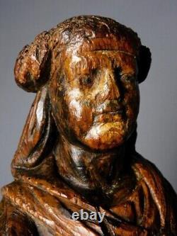 Sculpture statue Saint 16th century XVIeme 16eme Haute Epoque